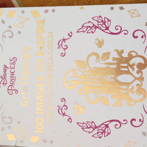 Disney Princess Art Therapy Coloring Book - Picture 2 of 5